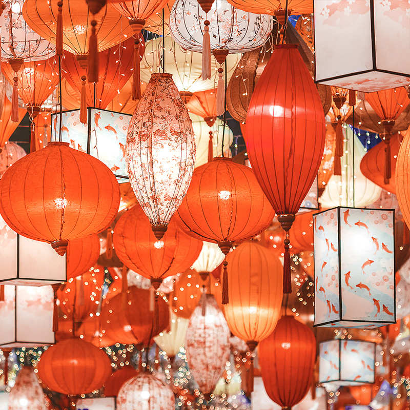 伝統的な中国のレトロなランタン,吊り下げられたランタン,バル - Japanese Lantern Paper のレビューと価格