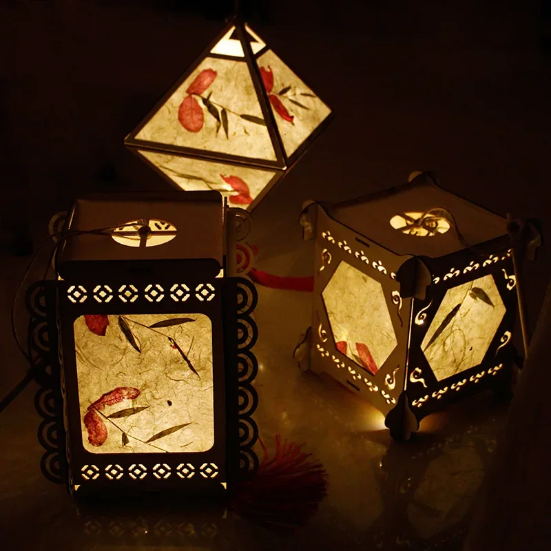レトロスタイル中国 DIY 宮殿ランタンポータブル花の花ライ - Japanese Lantern Paper のレビューと価格