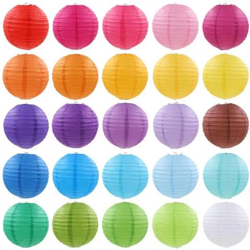 8 '' (20 センチメートル) 中国紙ランタンラウンドラ - Japanese Lantern Paper のレビューと価格