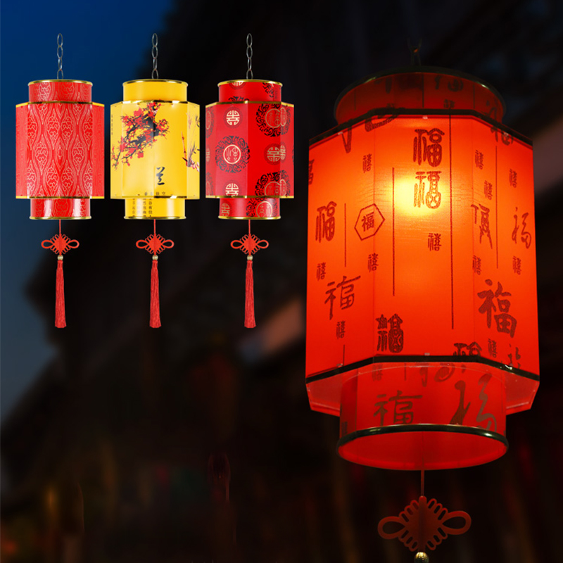 中国の赤いランタンシャンデリア、手動材料、防水、日焼け止めプ - Japanese Lantern Paper のレビューと価格